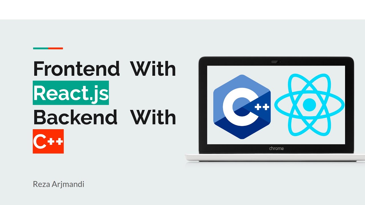 Front-end With React.js, Back-end With C++ (part 1)