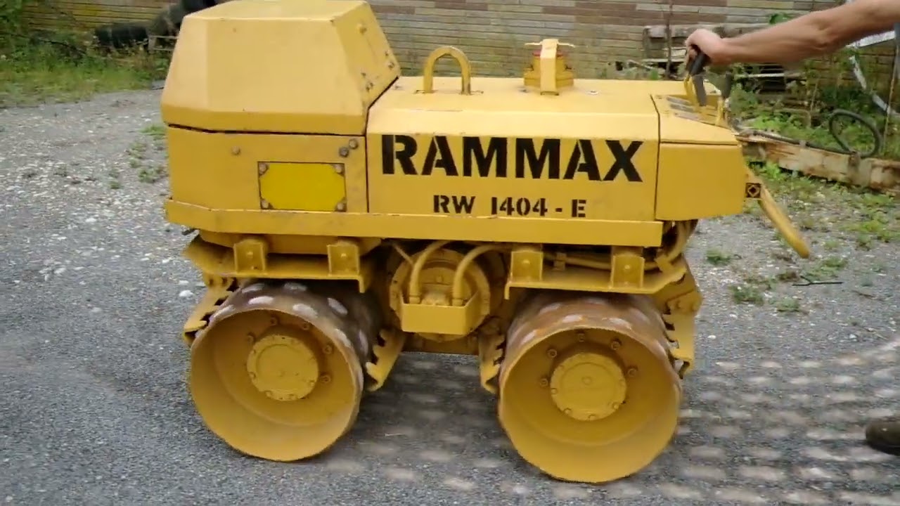 Rammax Grabenwalze RW 1403 mit E- Start