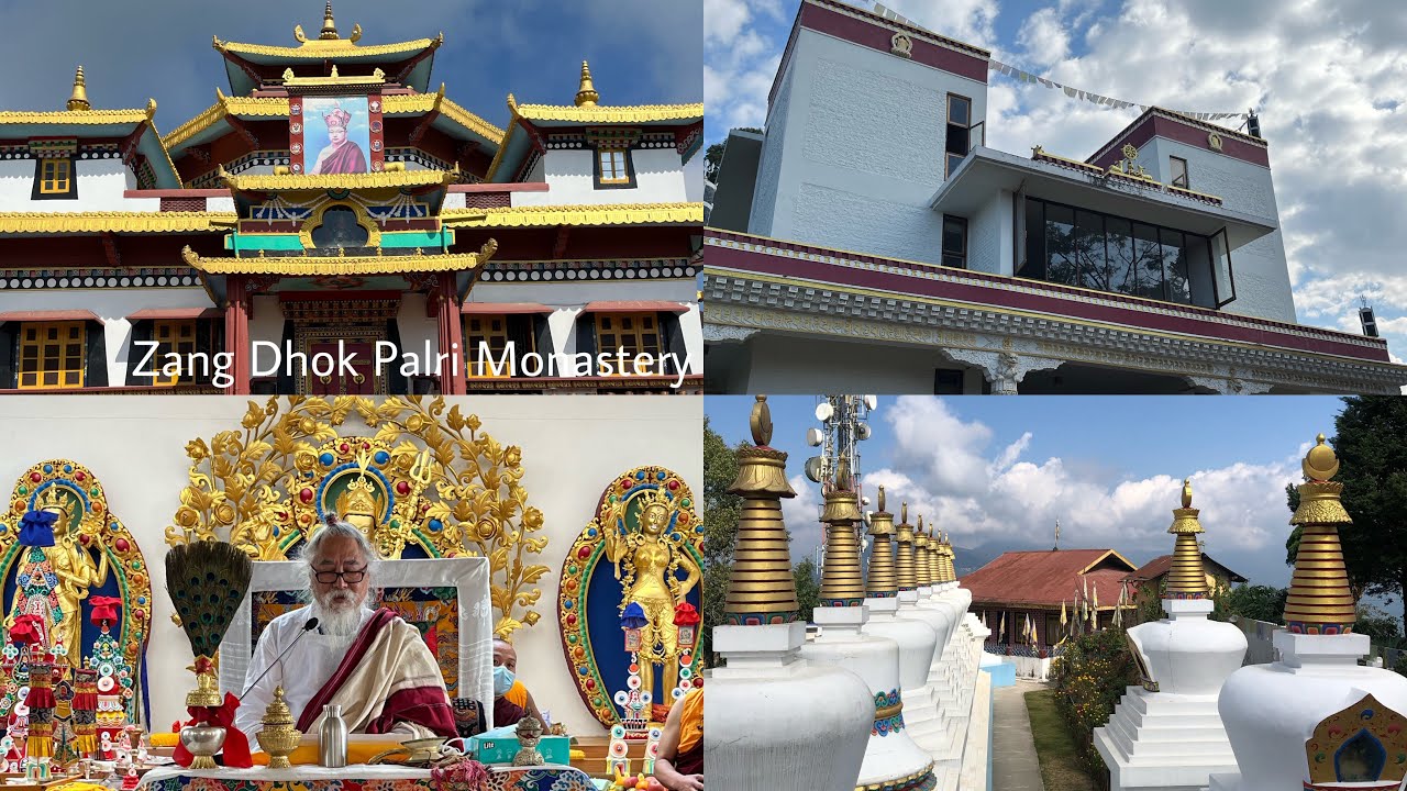 Troema bumtsok/visit zang dhok Palri/welcoming HH Gyalser Tulku Rimporche at Kalimpong Buddha pada//