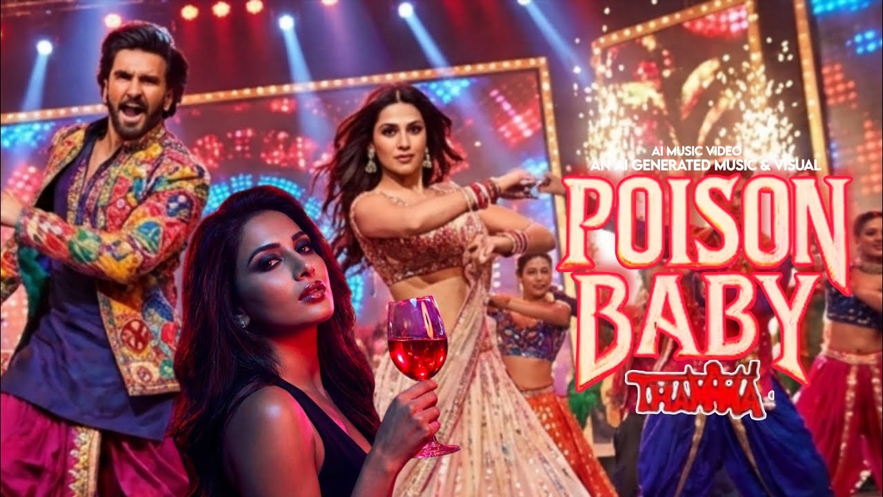 Poison Baby | Thamma | Peena Chhod Dein | AI Music Video | Awaz e Rafik