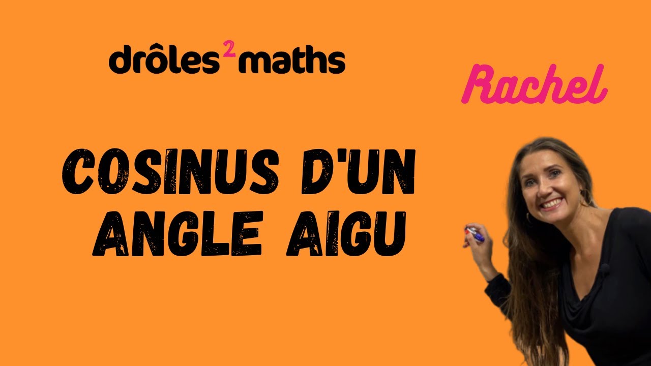 Replay Cours 4ème - Cosinus d'un angle aigu