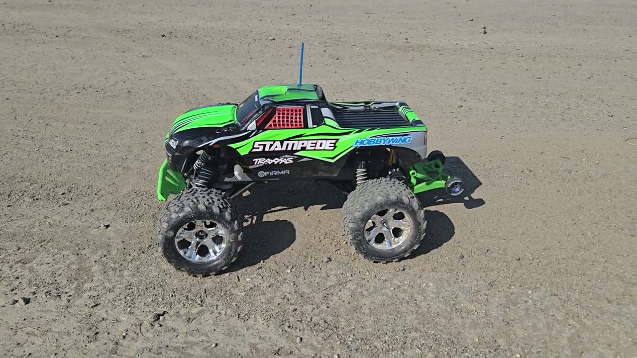 Traxxas Stampede 2wd vxl 3s run!!!!