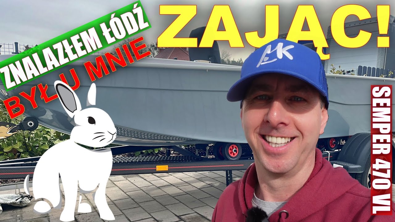 NIEMOŻLIWE - odwiedził mnie WIELKANOCNY ZAJĄC !!! WĘDKARSKA ŁÓDŹ Semper 470 vl