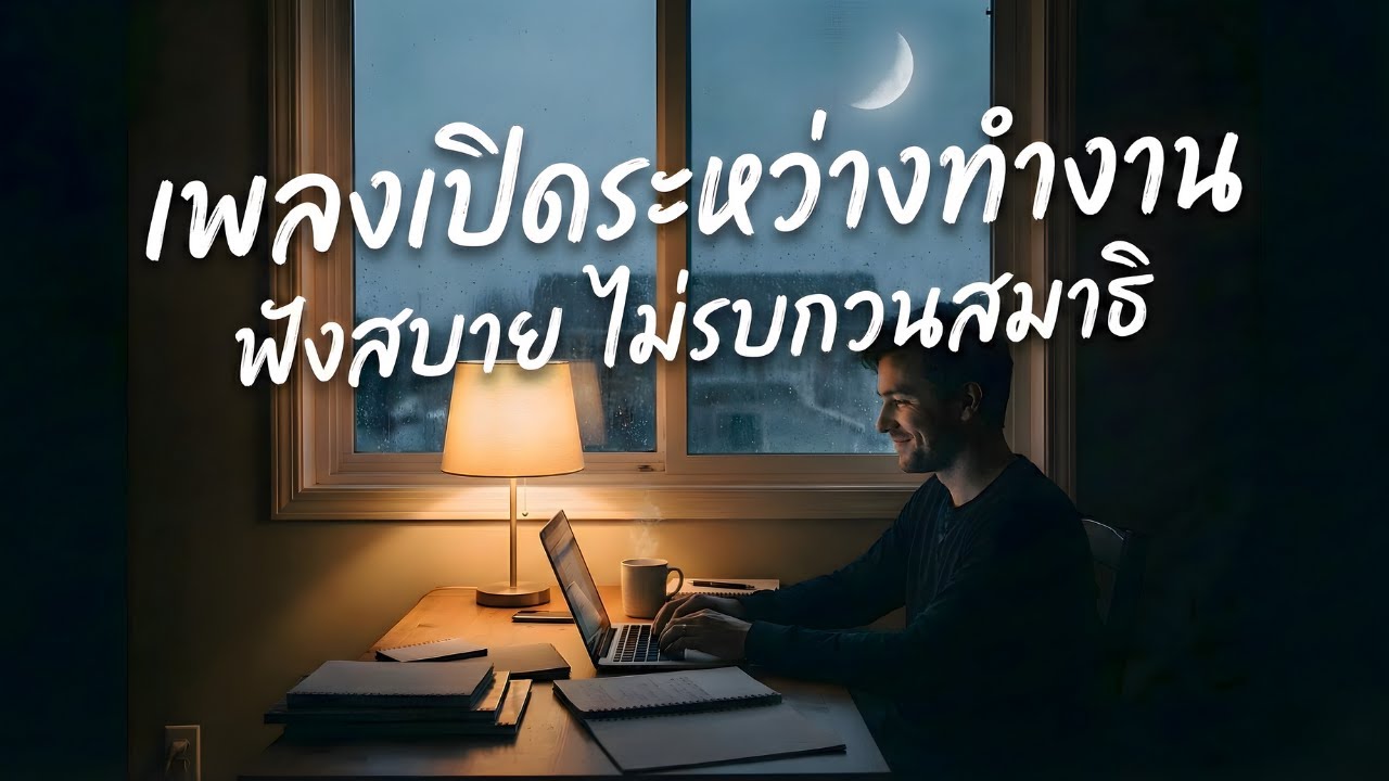 10 ชั่วโมง เพลงเปิดระหว่างทำงาน | ฟังสบาย ไม่รบกวนสมาธิ
