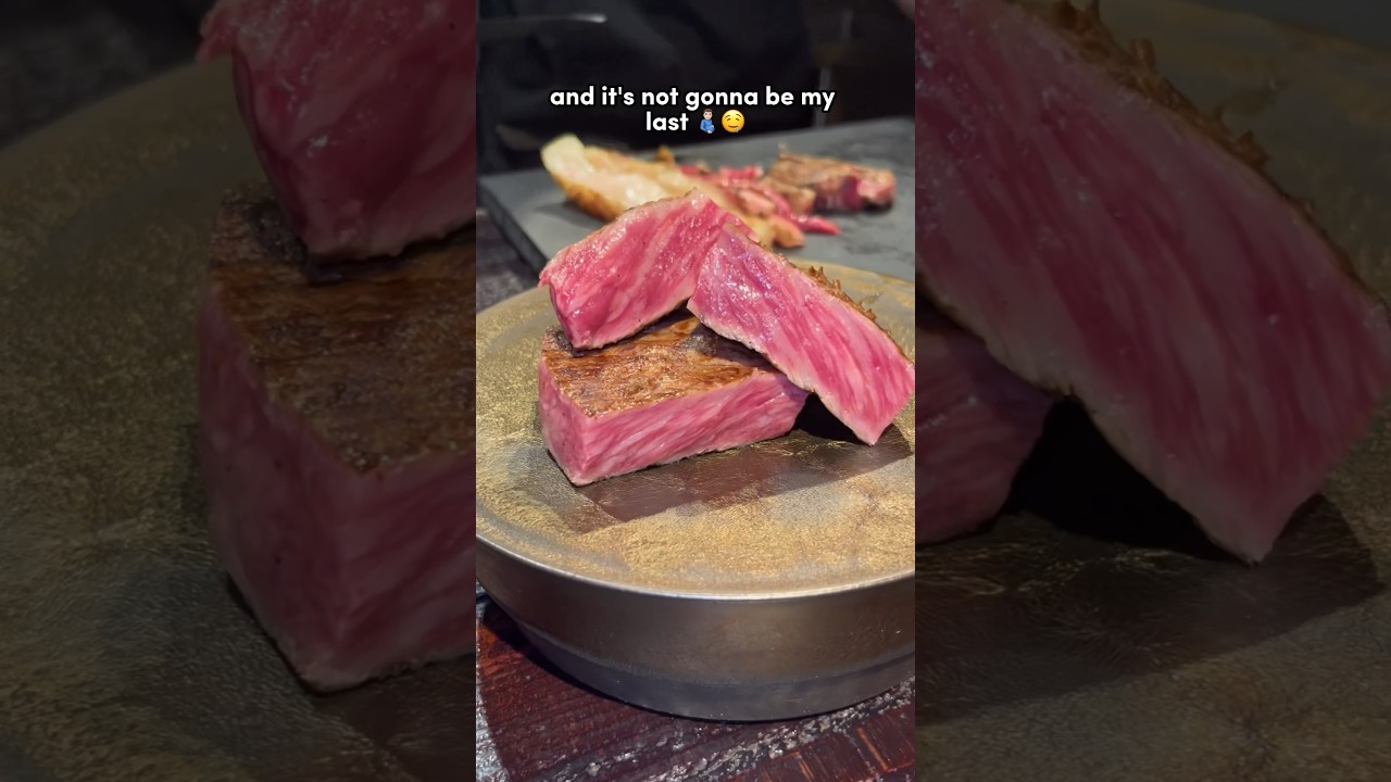 Steakhouses in Japan are UNREAL&hellip; 🤯🇯🇵