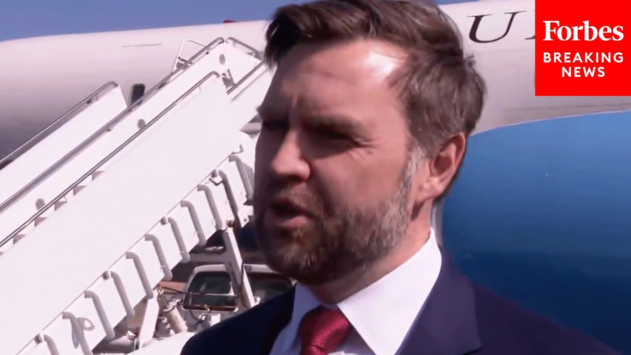 FULL GAGGLE: JD Vance Speaks To Reporters About Iran War Before Leaving North Carolina