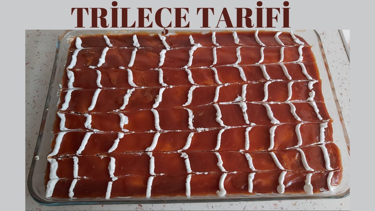 HEM KOLAY HEM DE LEZİZ TRİLEÇE TARİFİ😋👌