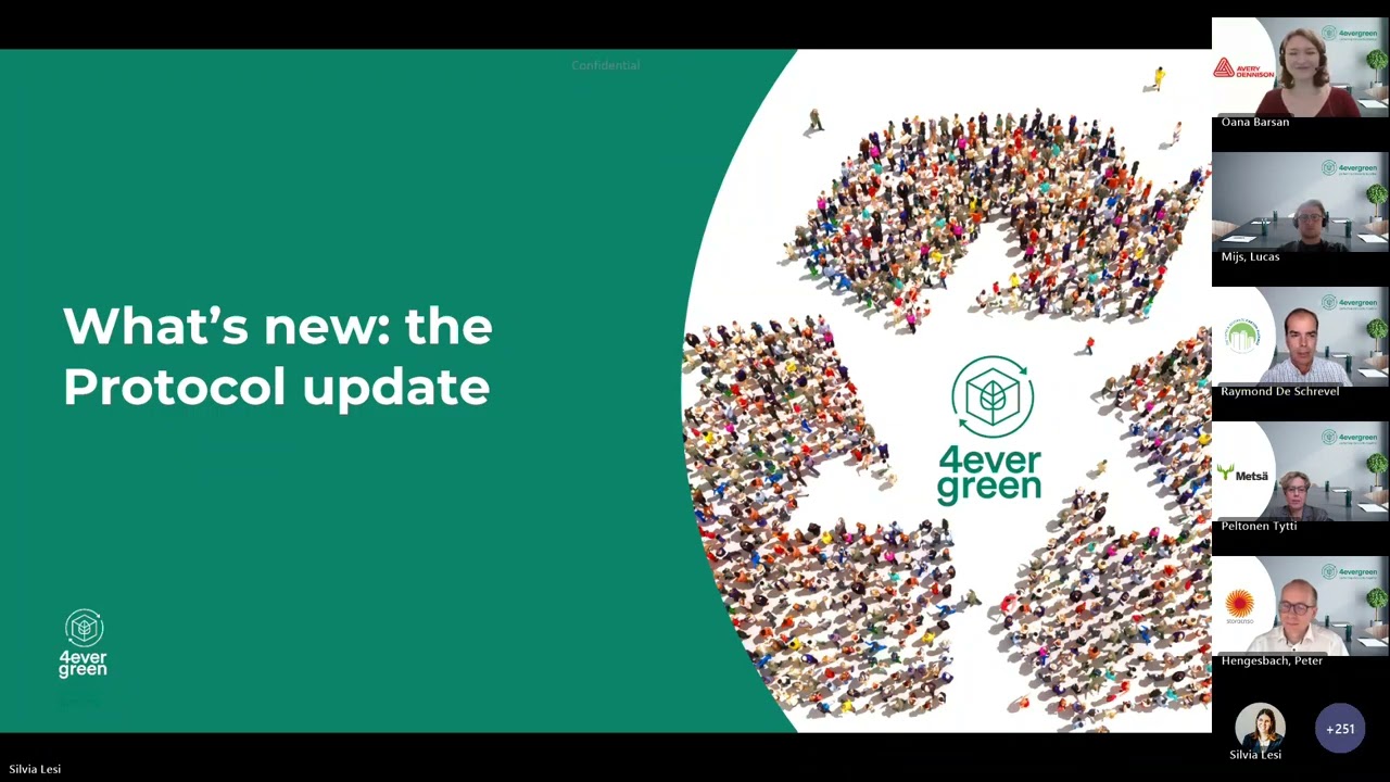 4evergreen web event: The Recyclability Evaluation Protocol