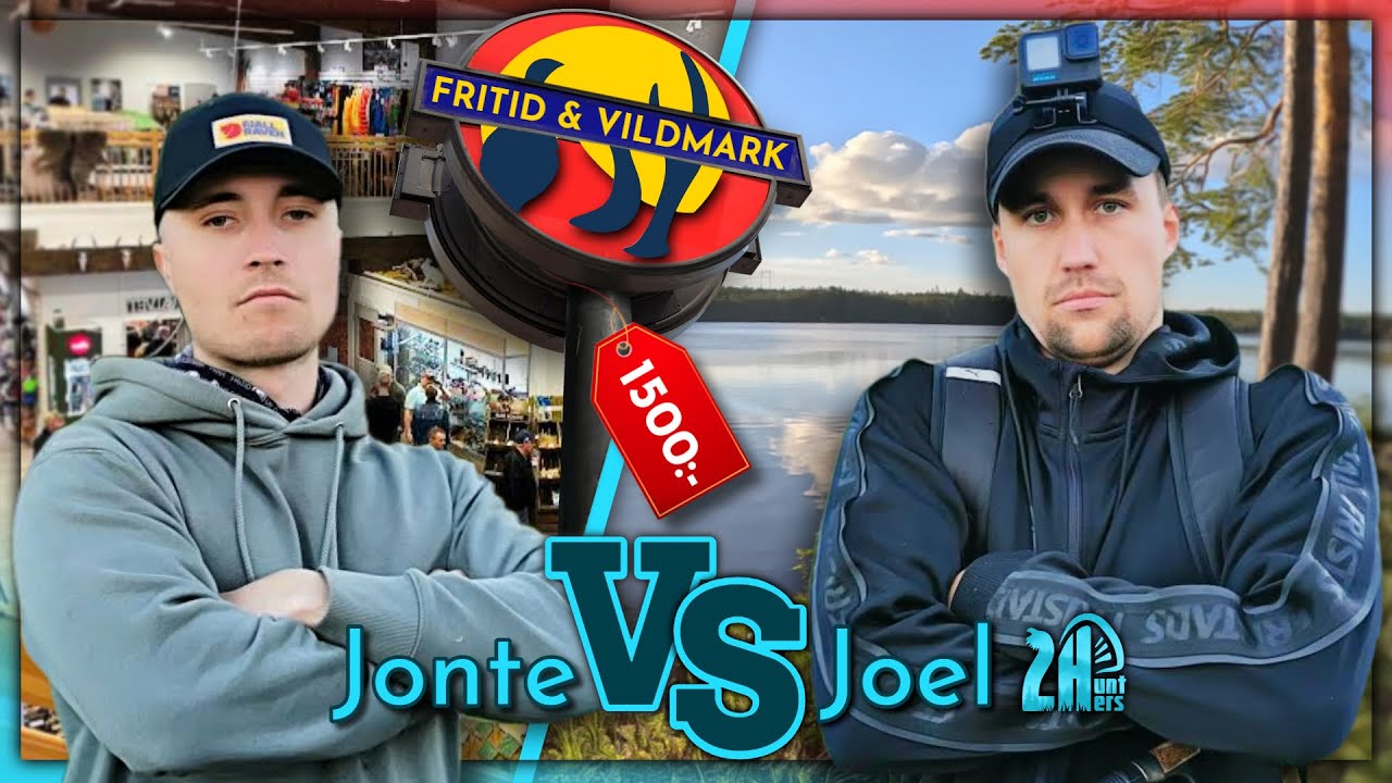 Fiske CHALLENGE - Vi handlar för 1500kr på fiskebutik och tävlar om störst fisk!