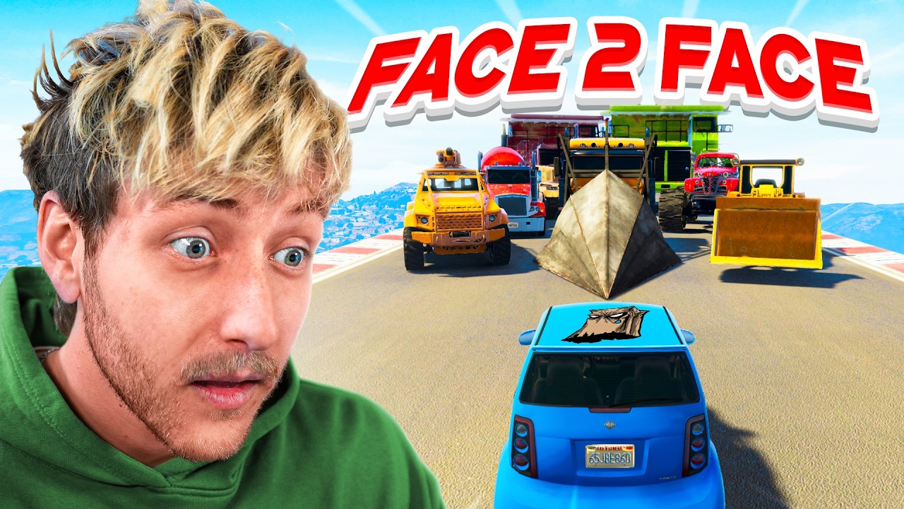 GTA 5 FACE 2 FACE RACE TEGEN KIJKERS.. (chaos)