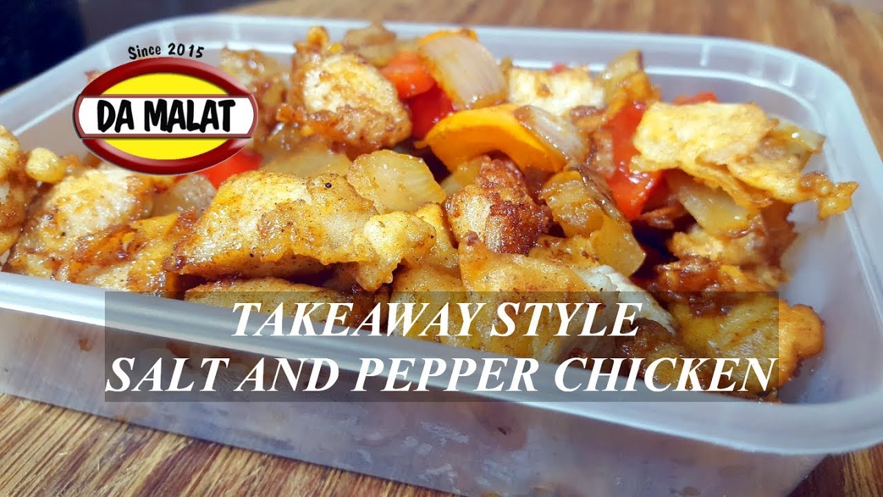 Takeaway Style Salt & Pepper Chicken | Delicious homemade Salt & Pepper Chicken dish