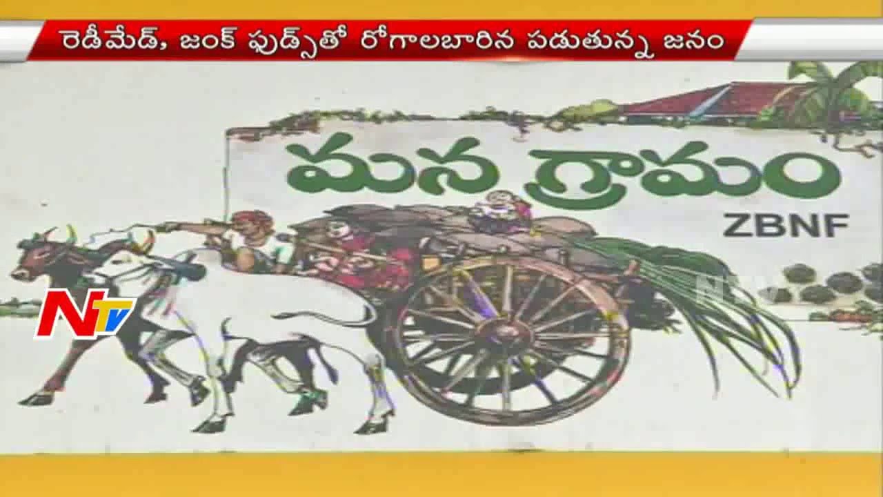 Eatables Through Organic Farming | Vijayawada Mana Gramam Outlets | NTV