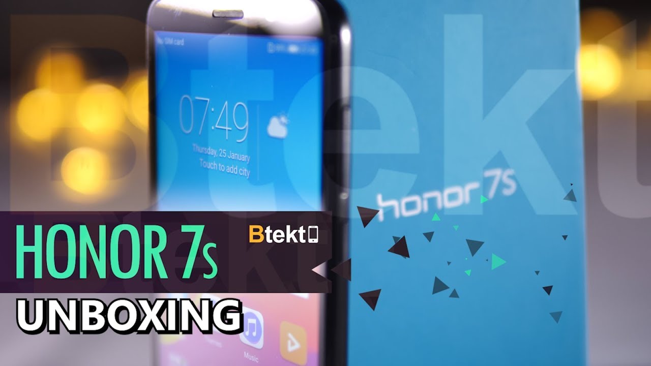 Honor 7s Unboxing and Specs Review