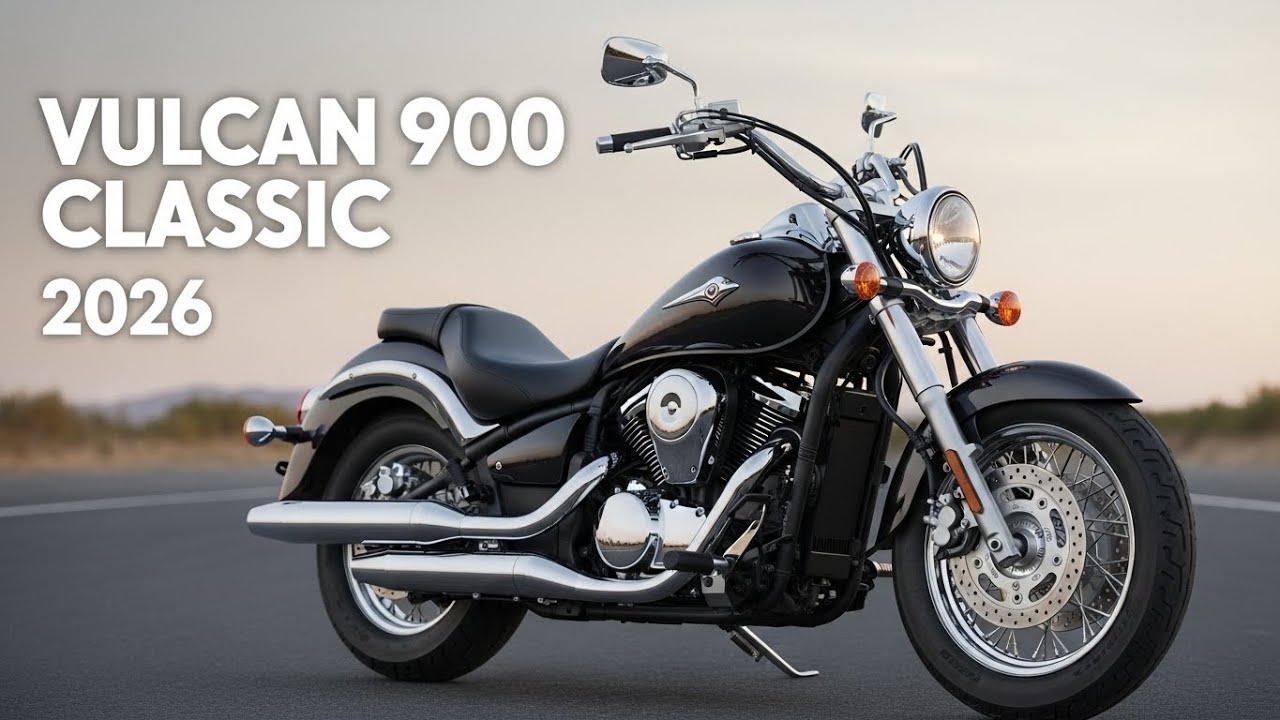 “2026 Kawasaki Vulcan 900 Classic – First Look, Specs & Cruiser Review”