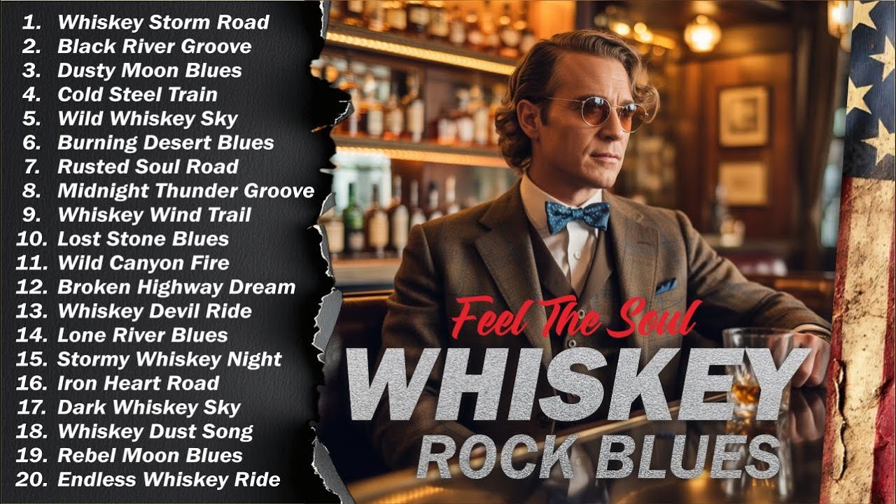 Best of Blues Rock - Emotional Soulful Guitar & Soothing Blues Melodies for Relaxing | 24/7 Stream