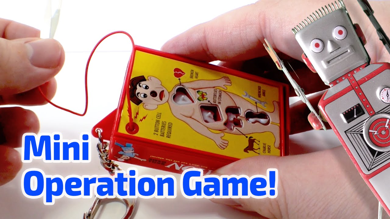 1998 OPERATION GAME Working Miniature by Basic Fun