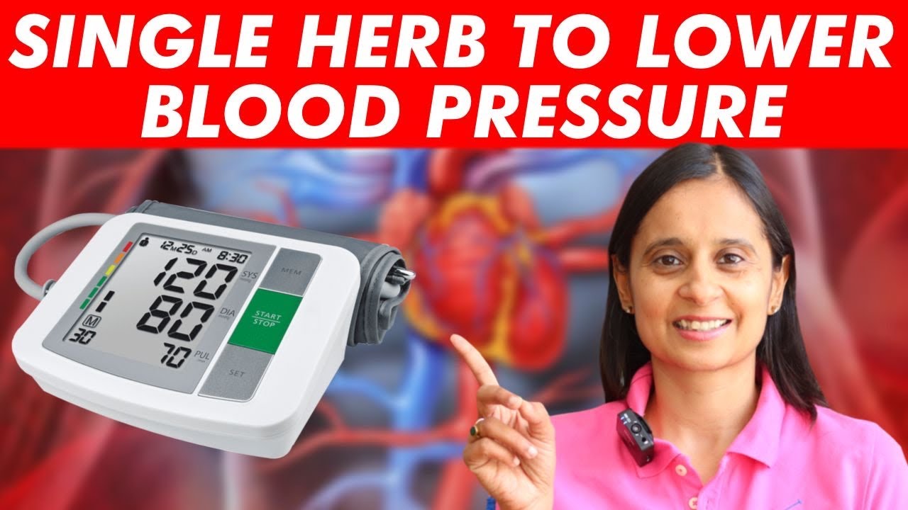 Single herb to lower high blood pressure | Home remedy to lower blood pressure