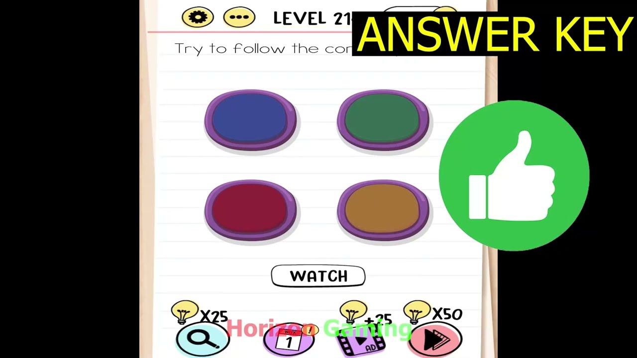 Brain Test Tricky Puzzles LEVEL 214 Try to follow the correct pattern - Gameplay Walkthrough Android