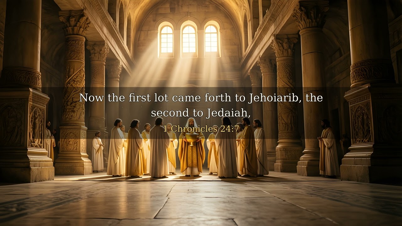 1 Chronicles Chapter 24 - UPDV Bible in 4K