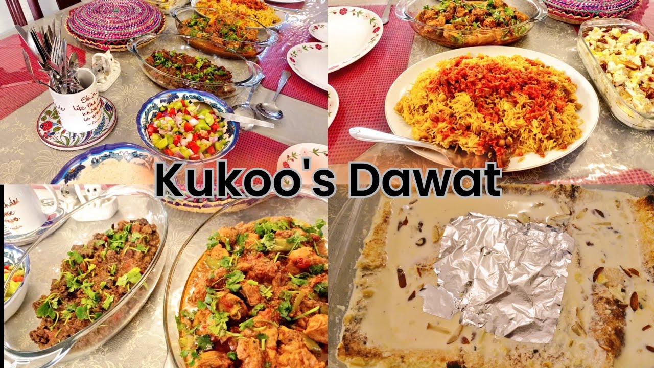 Kukoo's Dawat at home |Chicken Karhai Recipe |Shahi Tukde #karhai #shahitukda
