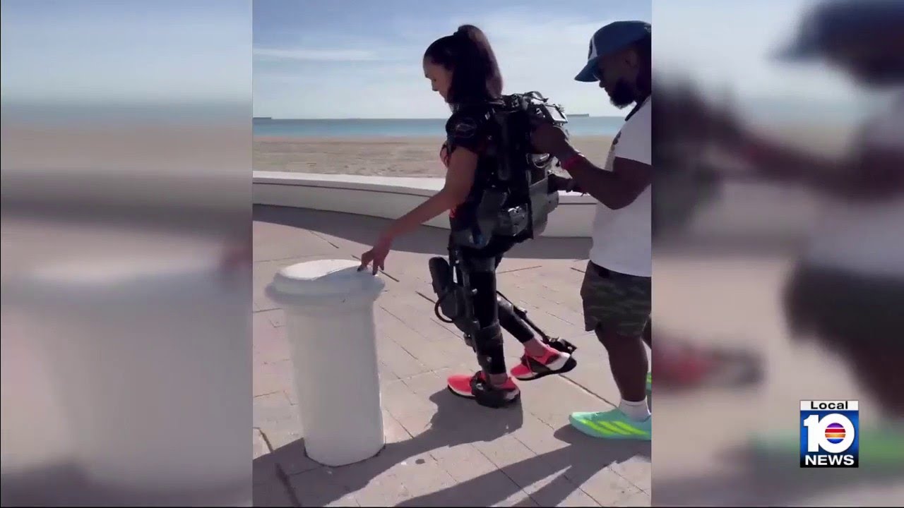 From tragedy to triumph: Woman walks again after 2004 crash