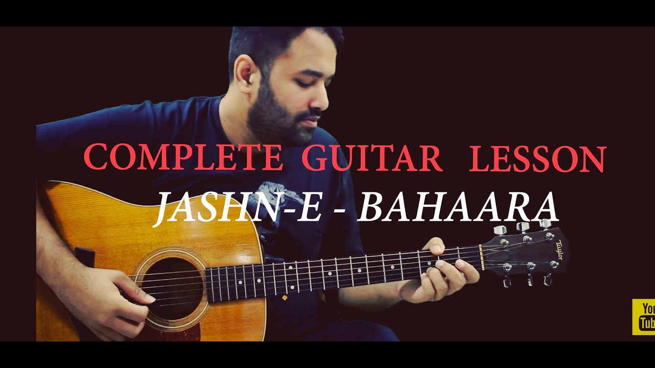 Jashn-E-Bahaara (ARR) | Jodha Akbar | Cover & Guitar Lesson