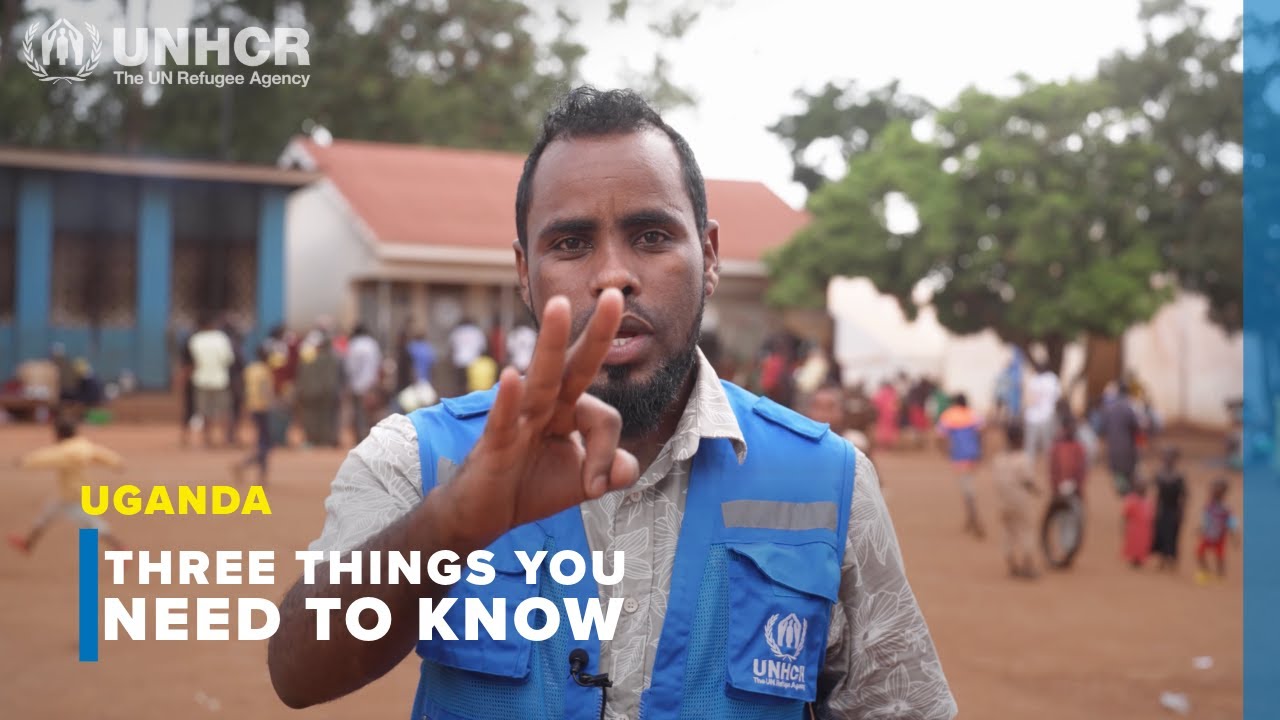 How many refugees have found safety in Uganda?