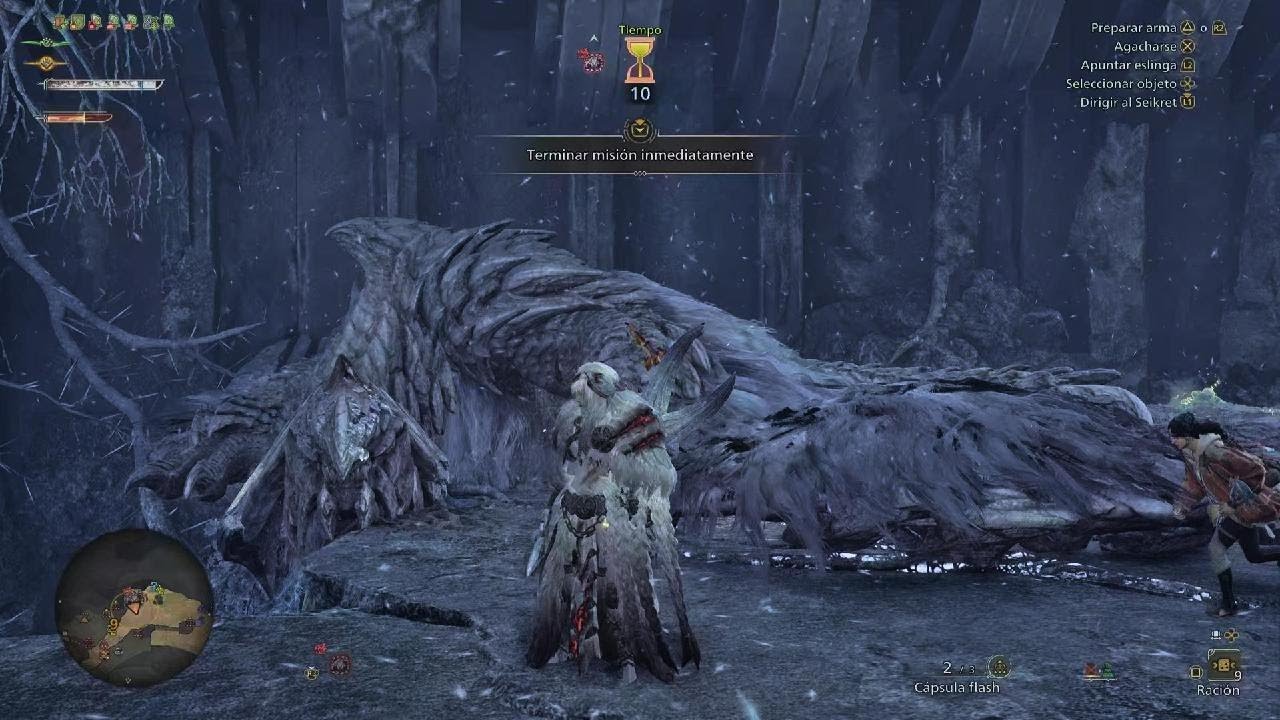 Monster Hunter Wilds Cazando un Arkveld hipercurtido