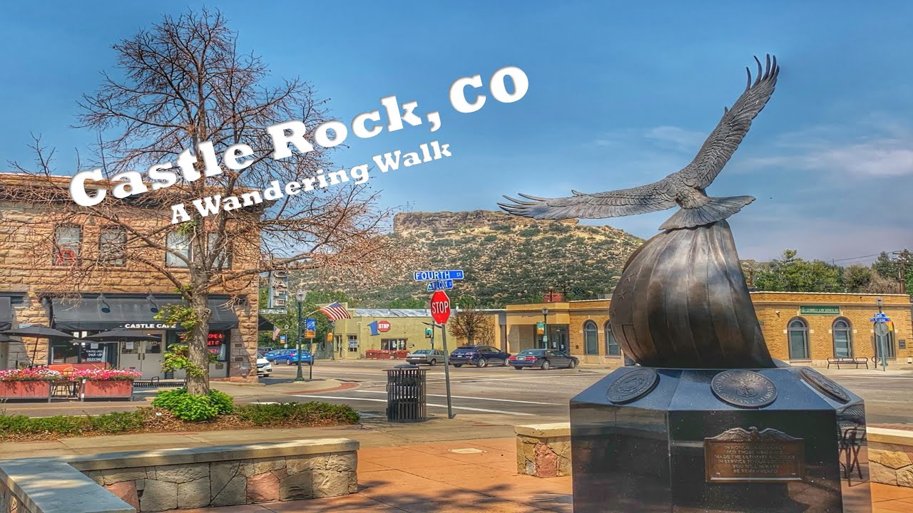 Castle Rock, CO: Wandering Walks of Wonder Slow TV Walking Tour 4K