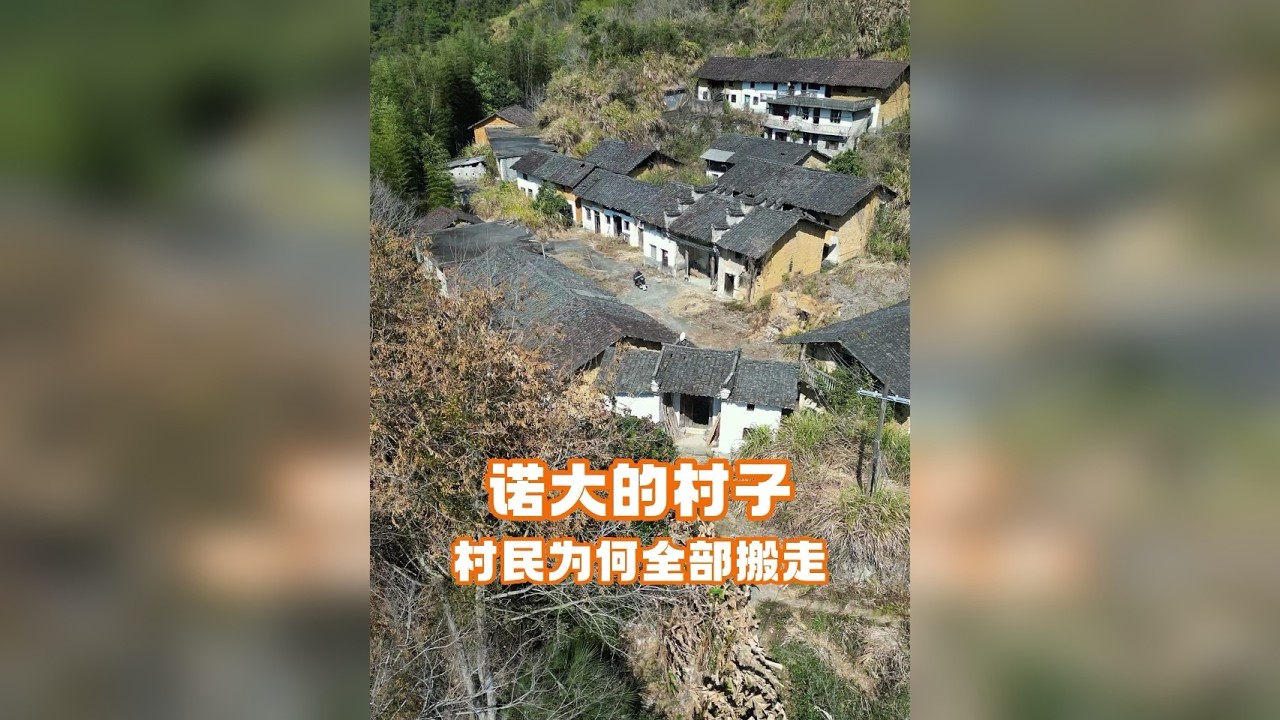 离公路只有几十米，山青水秀鸟语花香，村民为何都搬走了呢