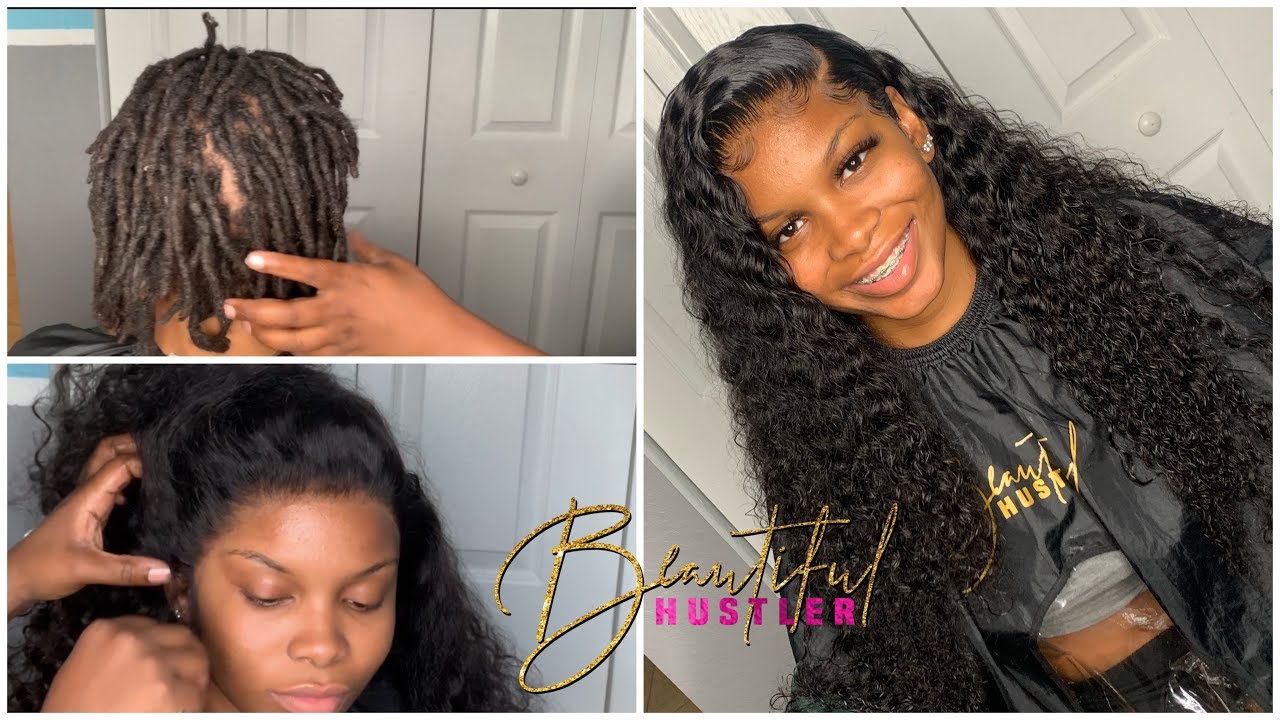 🔥LACE MELTDOWN🔥 Lace Frontal Over Locs(Dreads)|Start To Finish |DETAILED |🔥