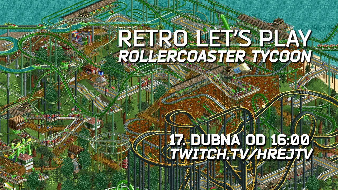 Retro Let's Play: Rollercoaster Tycoon, 1999 [CZ]