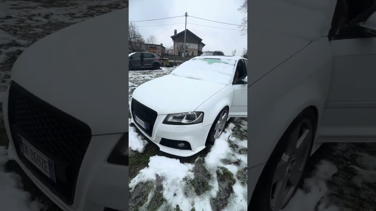 Cold Start audi s3 dopo una notte freddissima!!!