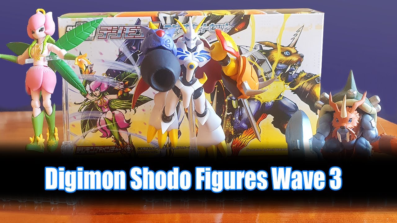 Digimon Shodo Figures Wave 3