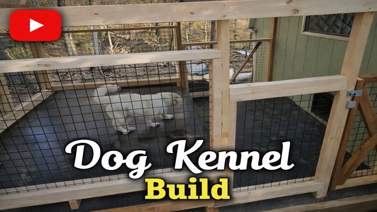 Dog Kennel Build - Simple But Effective!!