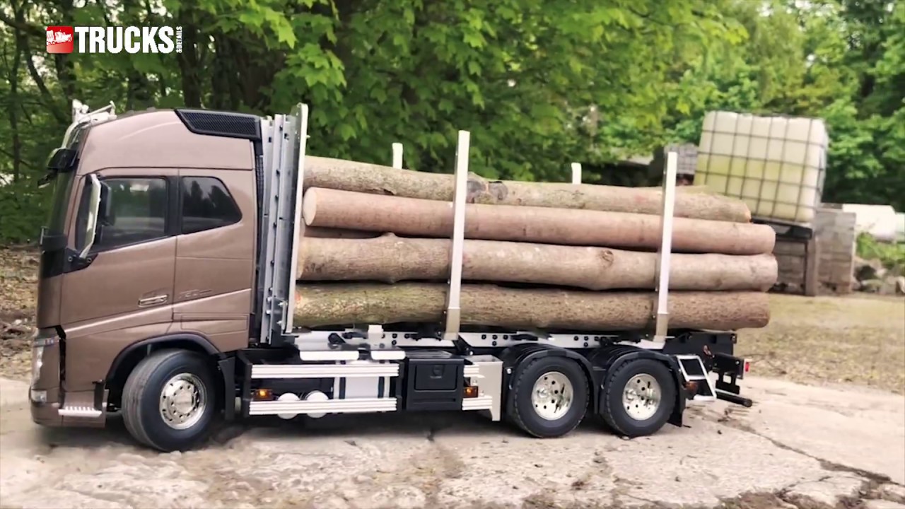 TRUCKS & Details: Volvo FH16 750 Holztransporter von Tamiya im Test