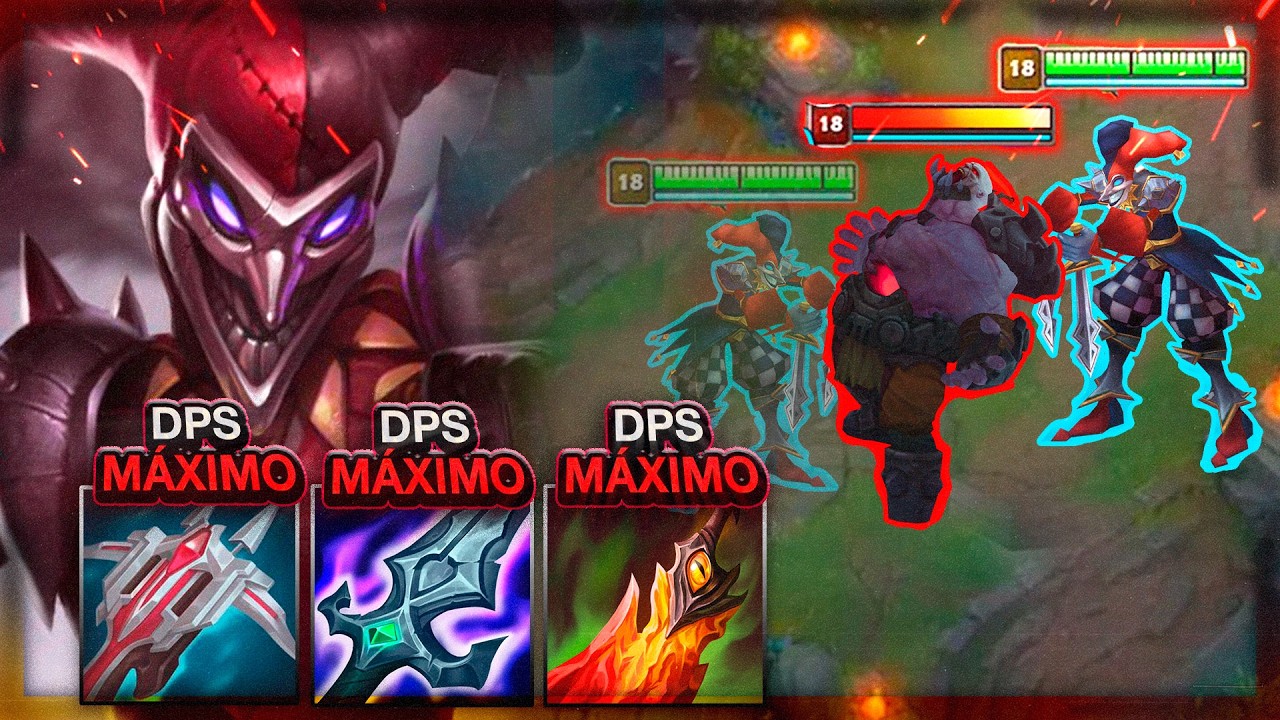 La BUILD de Shaco para tener DPS MÁXIMO 🔥