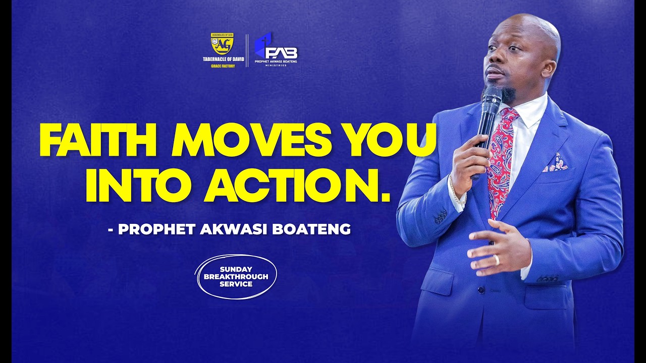 Faith moves you into action.