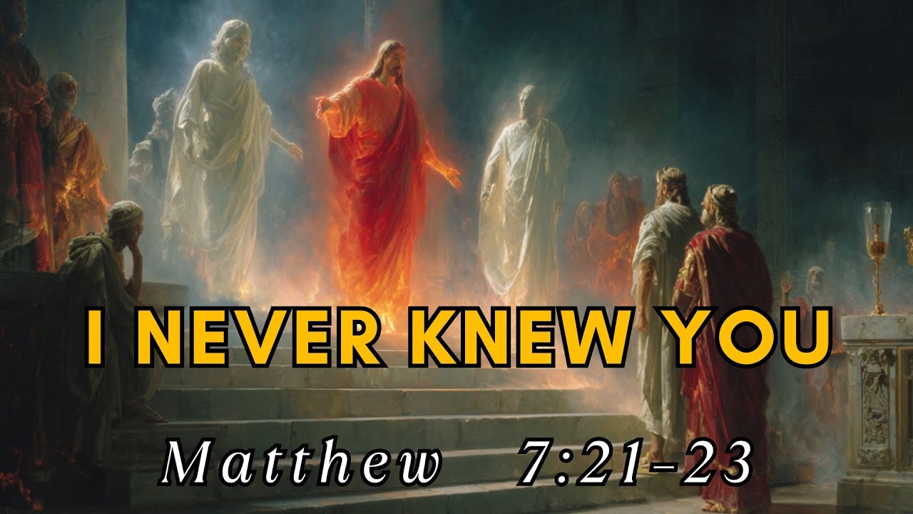 I Never Knew You — The Most Terrifying Words Jesus Ever Spoke | God Says To You
