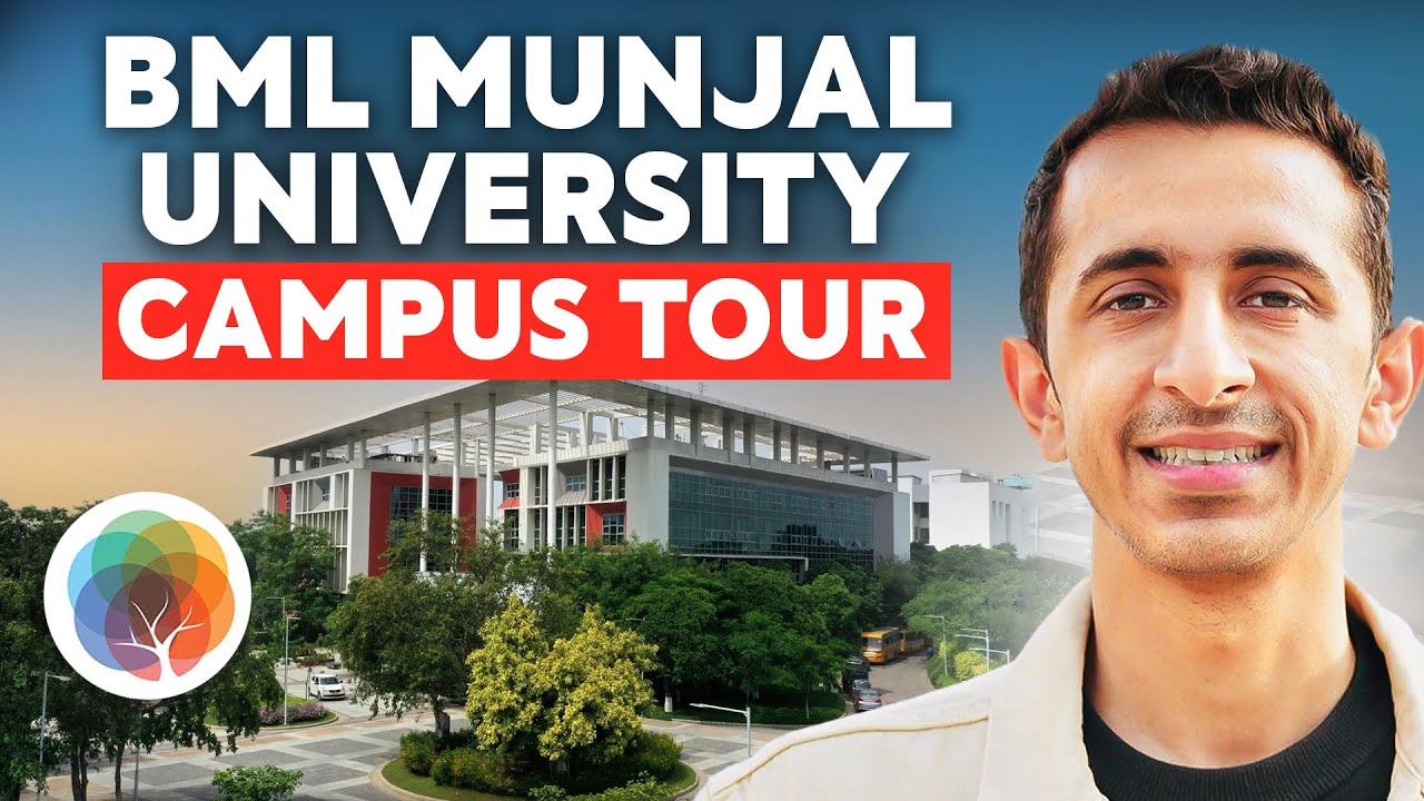 BML Munjal University 🔥 - Full Campus & Hostel Tour 