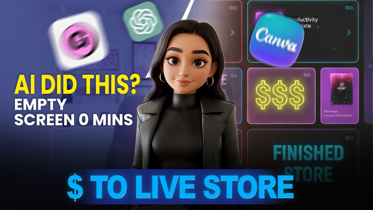 I Built a $0 to $10,000 AI Store in 6 Minutes (FREE)