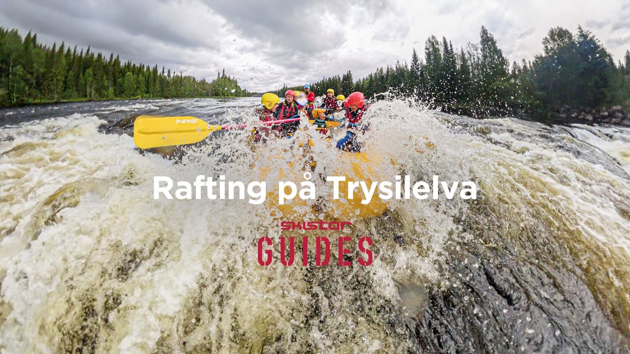 Familierafting med SkiStar Guides Trysil