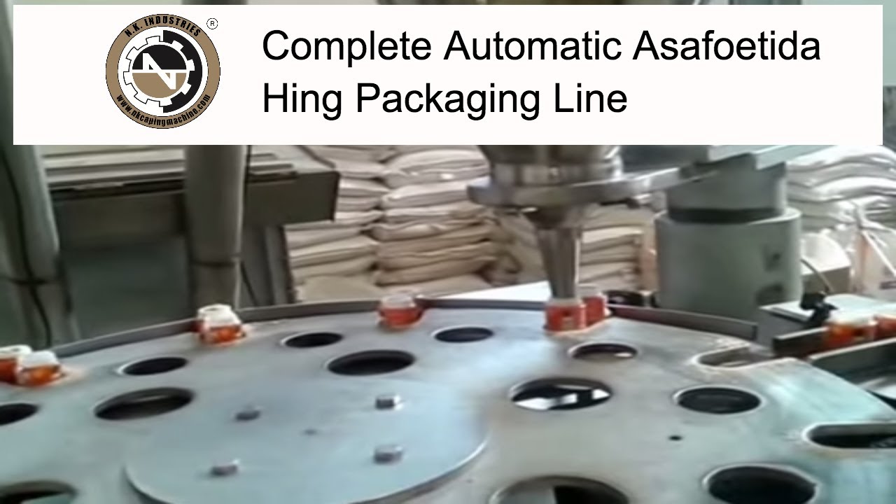 Complete Asafoetida Hing Packaging Line