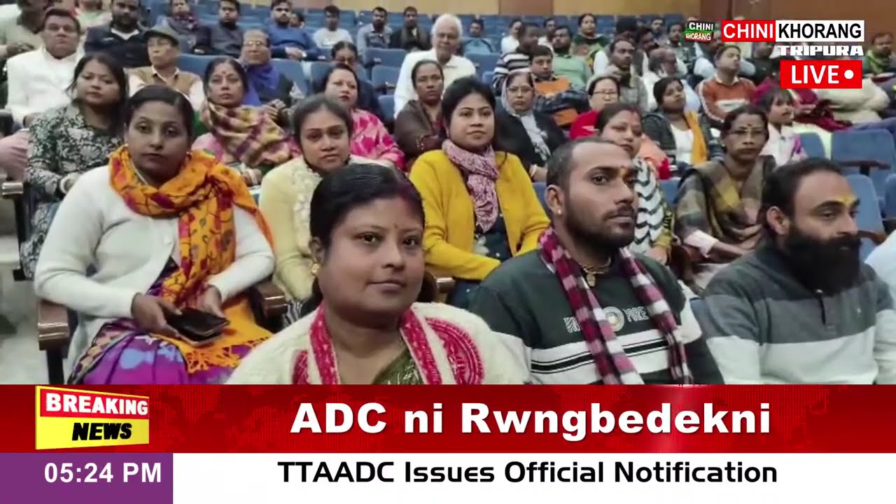 CHINI KHORANG TRIPURA IS LIVE