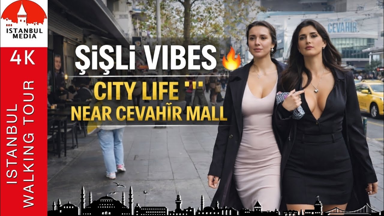 Walking in Şişli 🏙️ | City Life & Return Near Cevahir Mall | 4K January 2026