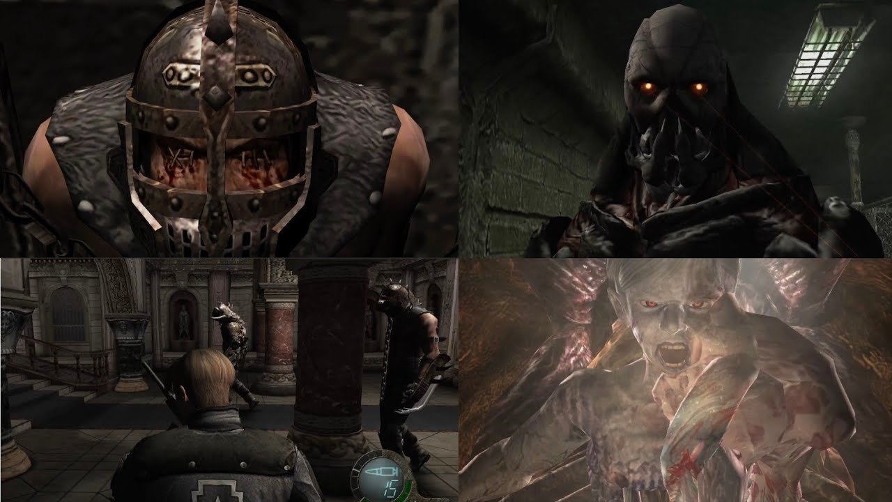 Defeating All Resident Evil 4 Original Bosses on Professional Difficulty (Castle Bosses)
