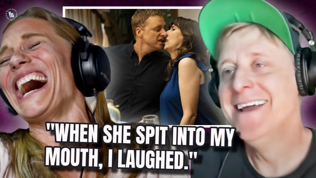 Alan Tudyk makes Katee Sackhoff LOSE IT while telling an Edi Patterson KISS story on Resident Alien!