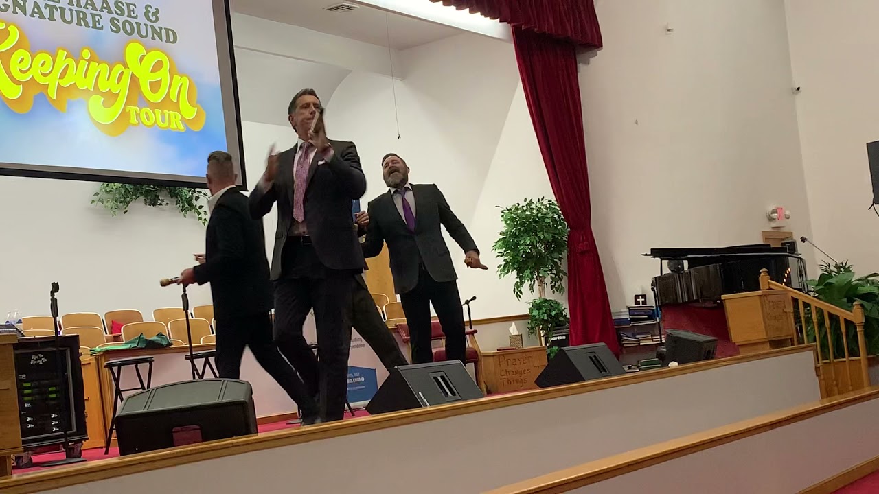 Ernie Haase & Signature Sound singing “Get Away Jordan”