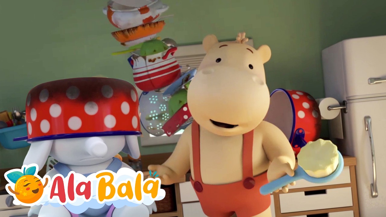 😮 Cine spală vasele? Tina sau Tony? 🍽️ | Desene animate copii | Desene Animate Alabala
