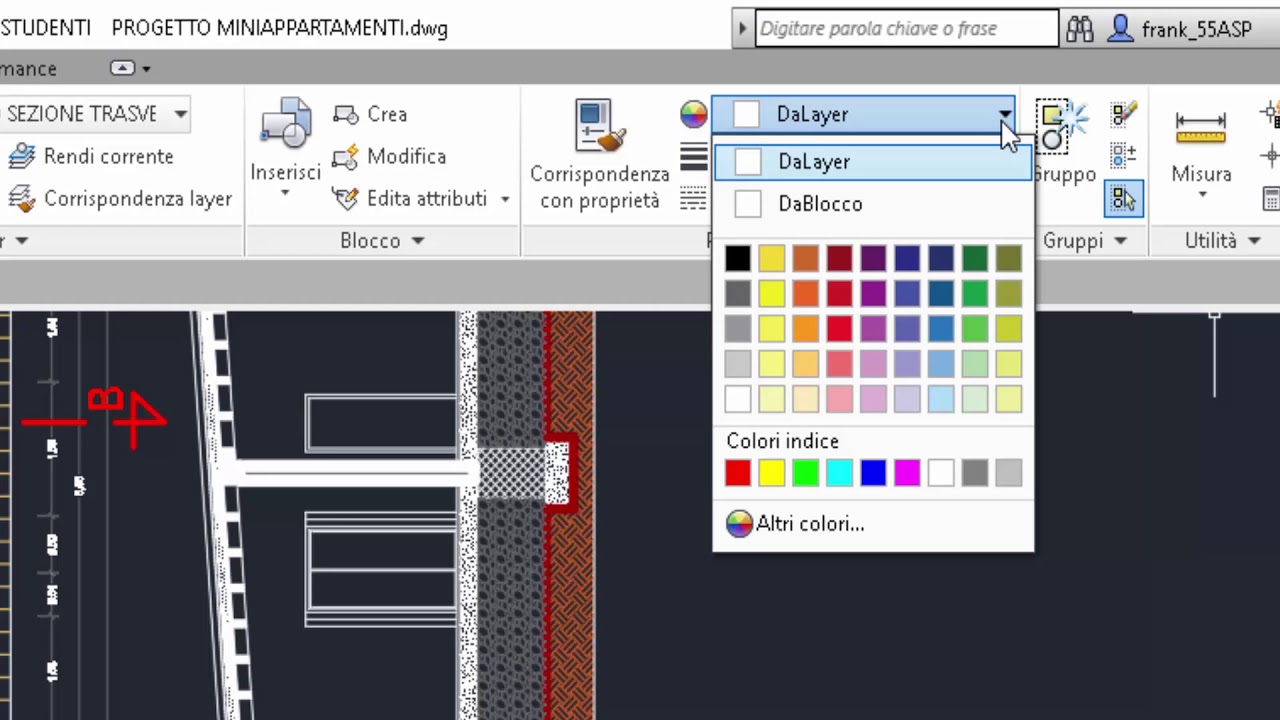 AUTOCAD Corso Intermedio 2D - Lez 30 - Sezione Trasversale - 1° parte